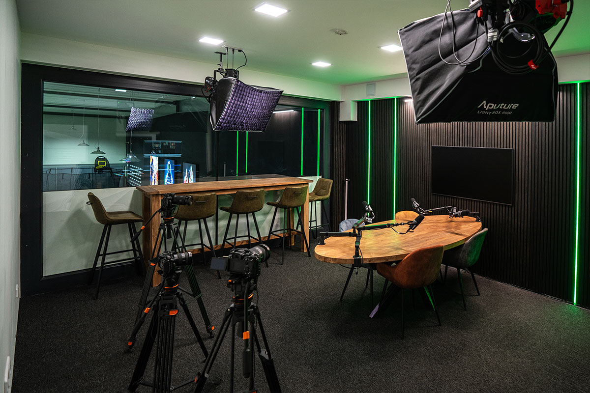 Podcast studio