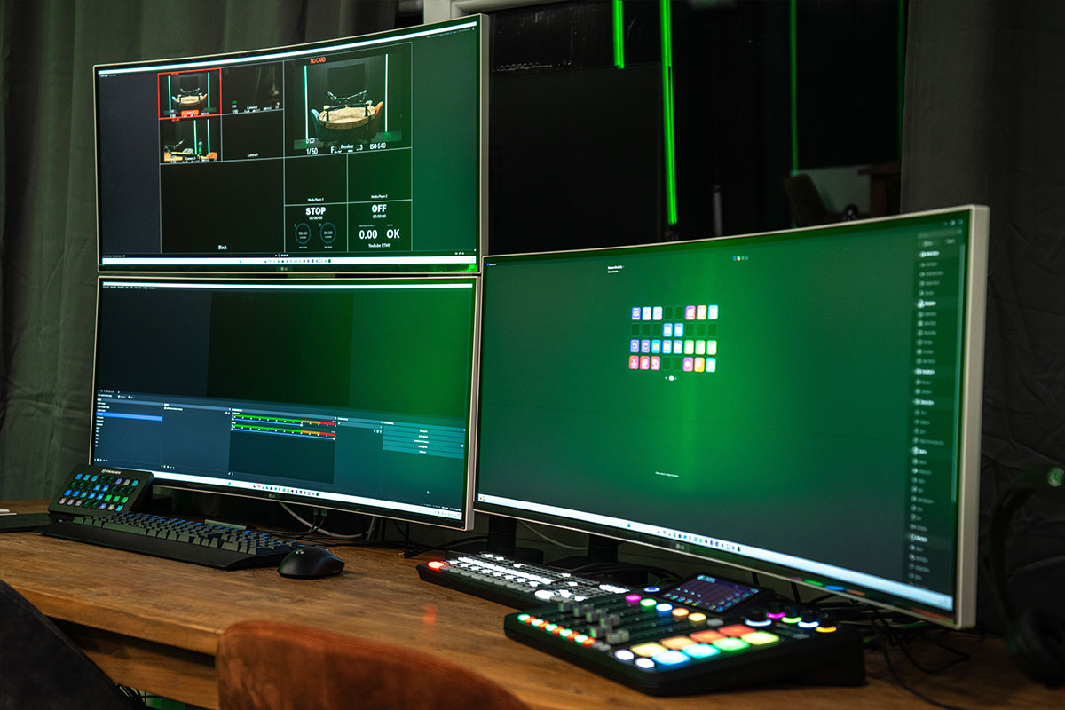 Podcast studio